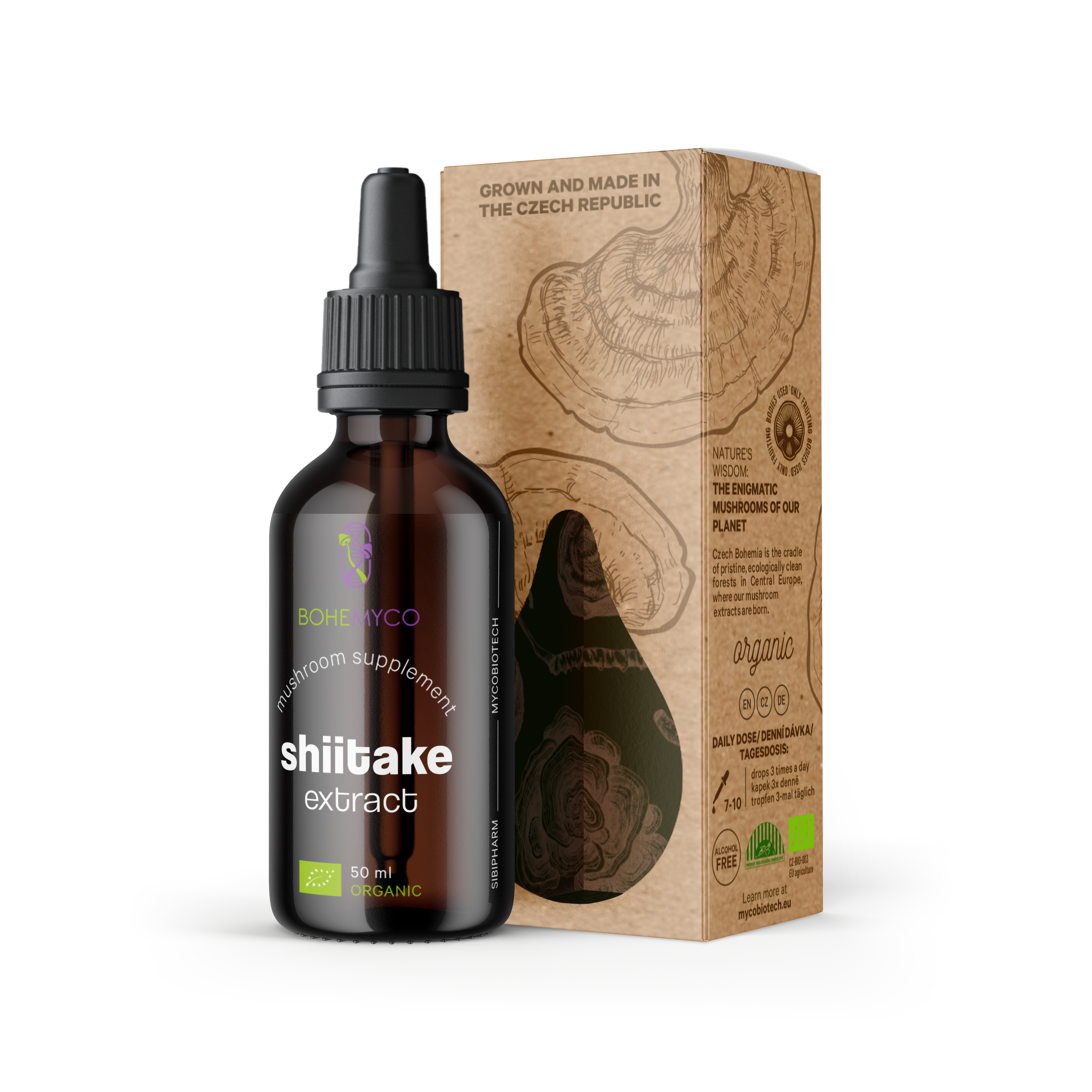 SHIITAKE BIO – Triple Extract Tincture