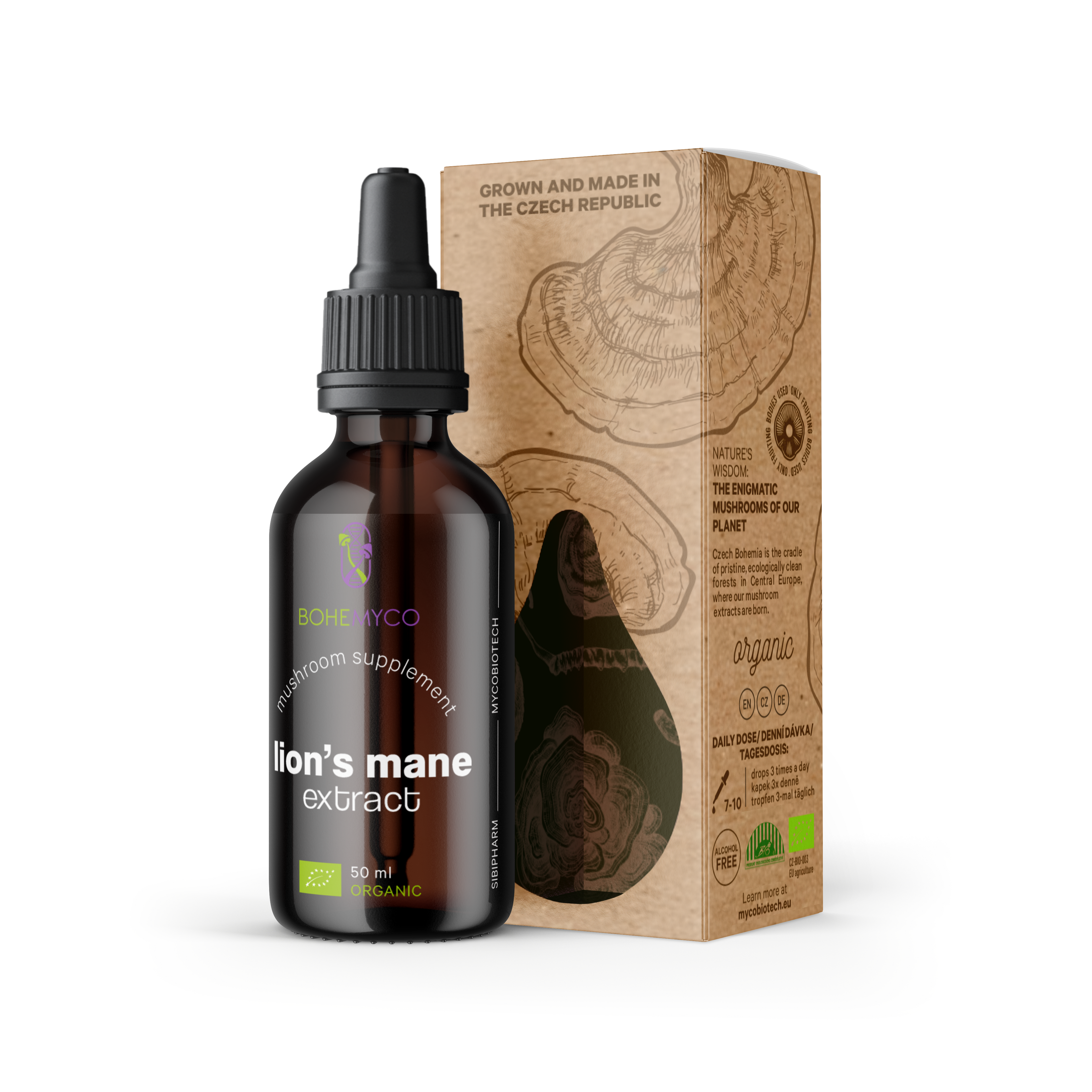 LION’S MANE BIO – Triple Extract Tincture